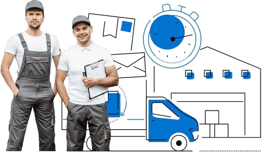 professional movers and packers abu dhabi loading moving truck